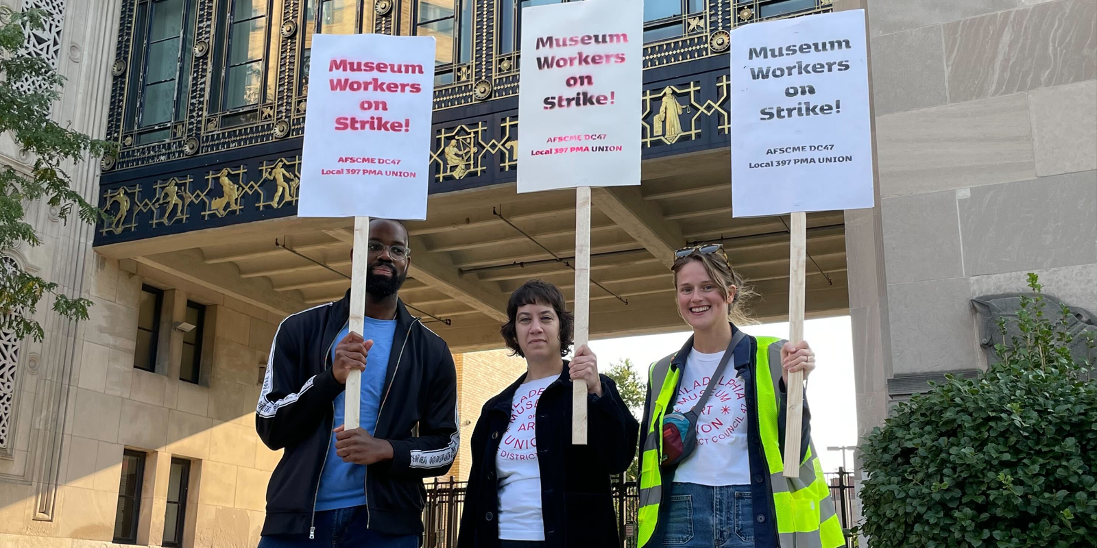 Philadelphia Museum Of Art Workers Begin Strike Over Unfair Labor