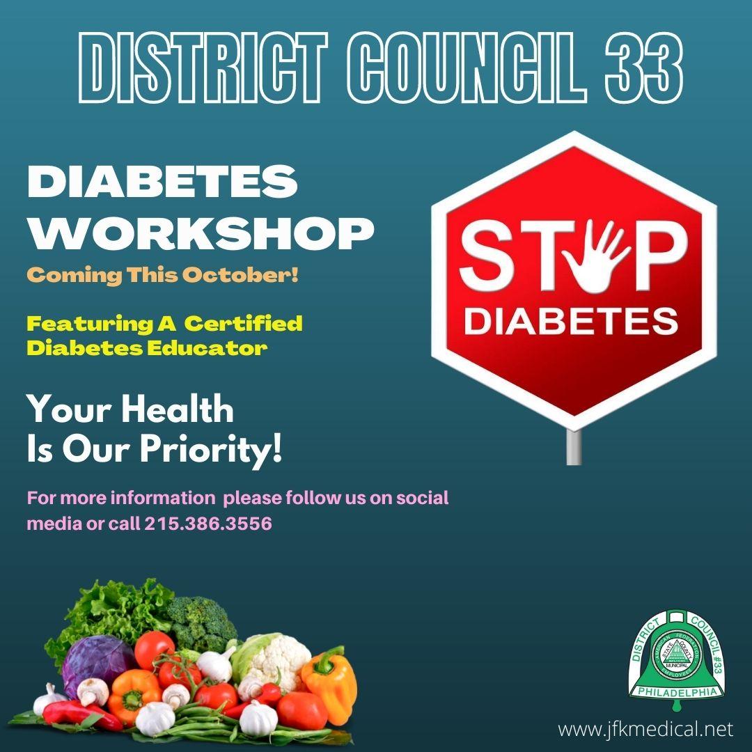 District Council 33 Diabetes Workshop | District Council 33